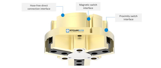 Aluminum Alloy Pneumatic Angular Gripper Operatingtemperature -10°C To 60°C Maximum Speed 500 Mm s Designed for Assembly Line Operations