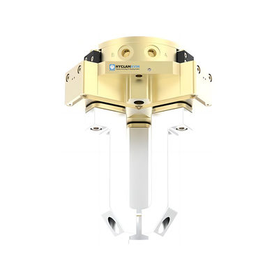 Maximum Grip Force 1000N 3 Jaw Pneumatic Gripper Featuring 10mm Piston Stroke Parallelism Ideal for Robotic Handling Tasks