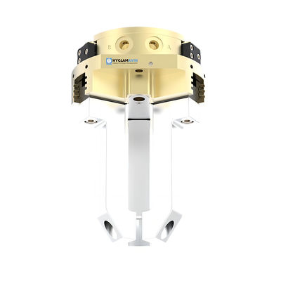Precision Lubrication Three Jaw Gripper 200N Aluminum Alloy Robot Tooling And Grippers