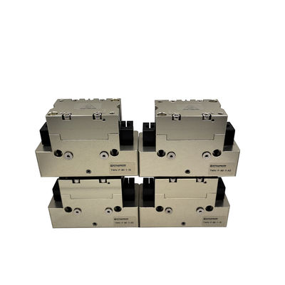 Industrial Multi-Tooth Guided Gripper with High Temperature and Sensor Interface Options