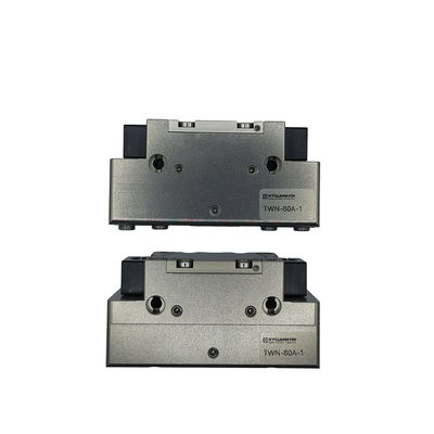 High-Precision Pneumatic Gripper with Sensor Interfaces Multi-Tooth Guidance System