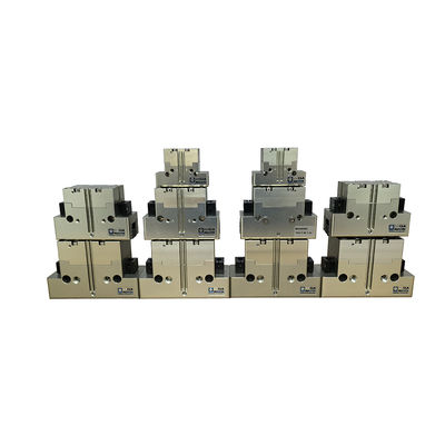 Heavy Duty Multi-Tooth Guided Gripper for Short Stroke Applications