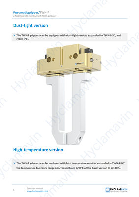 TWN-P Parallel Motion Two Jaw Gripper Robot End Of Arm Tooling Grippers