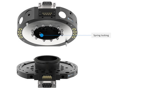 SQC-B Quick-Change Tool Changer with Spring Locking Mechanism