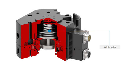 SQC-A Pneumatic Tool Changer with Emergency Unlock and Drop Prevention