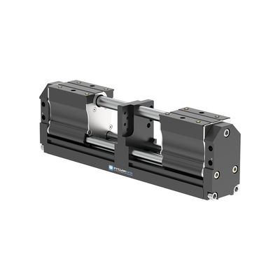 IP67 Two Jaw Parallel Pneumatic Gripper In Robotics Aluminum Alloy