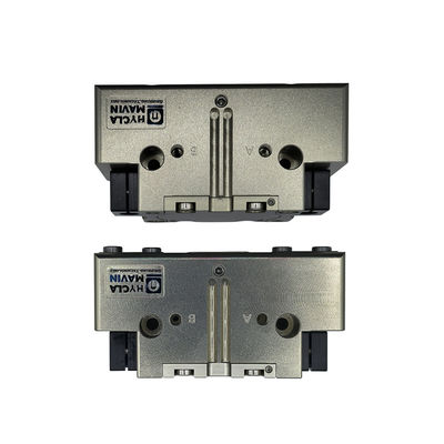 High-Precision Pneumatic Gripper with Sensor Interfaces Multi-Tooth Guidance System