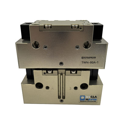 50 Mm Gripping Stroke Long Stroke Pneumatic Gripper Offering 30mm Jaw Height and Stainless Steel Jaw Material Designed for Gripping