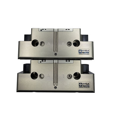 Repeatability ±0.01 Mm Long Stroke Pneumatic Gripper Designed with Parallel Jawtype and Portsize M5 Or 1/8 NPT Providing Automation Solutions