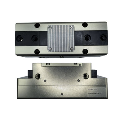 Straight-Groove Guided Robotic Gripper with Sensor Interfaces and Pressure Retention