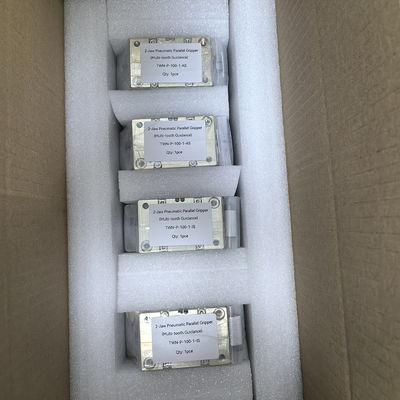 High Precision Parallel Gripper with Permanent Lubrication and Sensor Interfaces